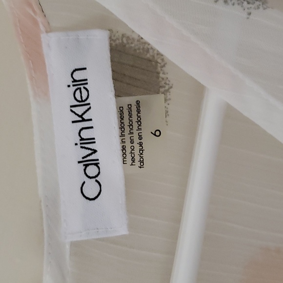 Calvin Klein Polka-dot Ruffle Dress - Picture 3 of 5